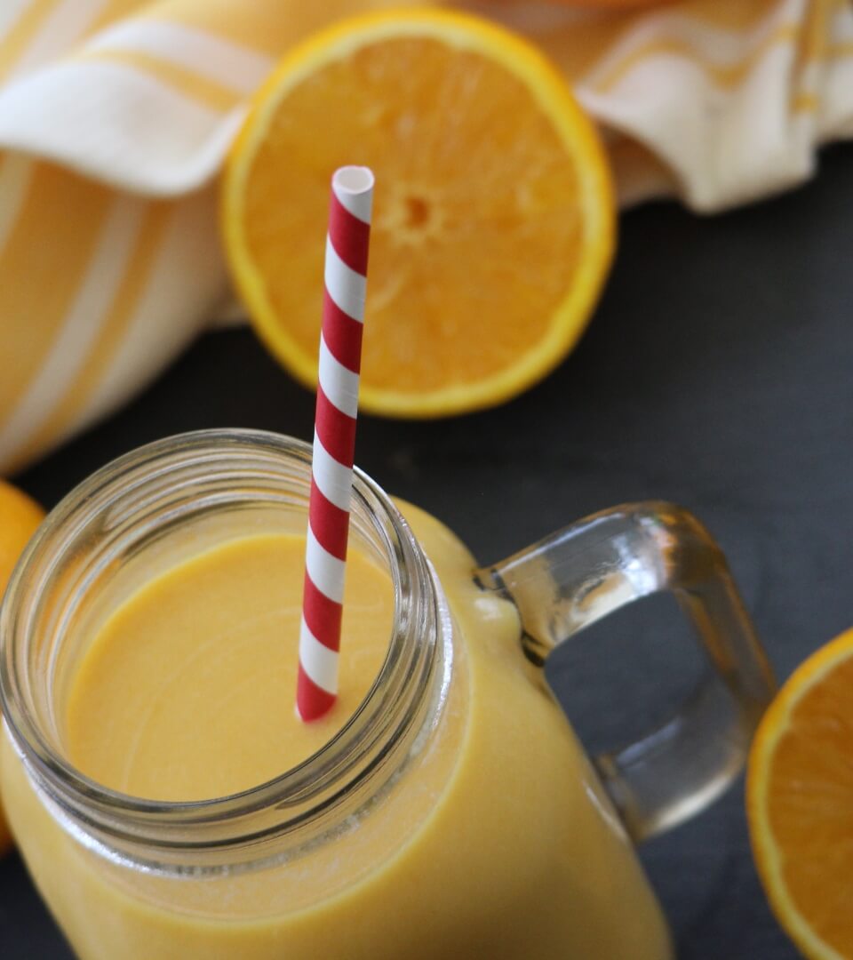 orange smoothie